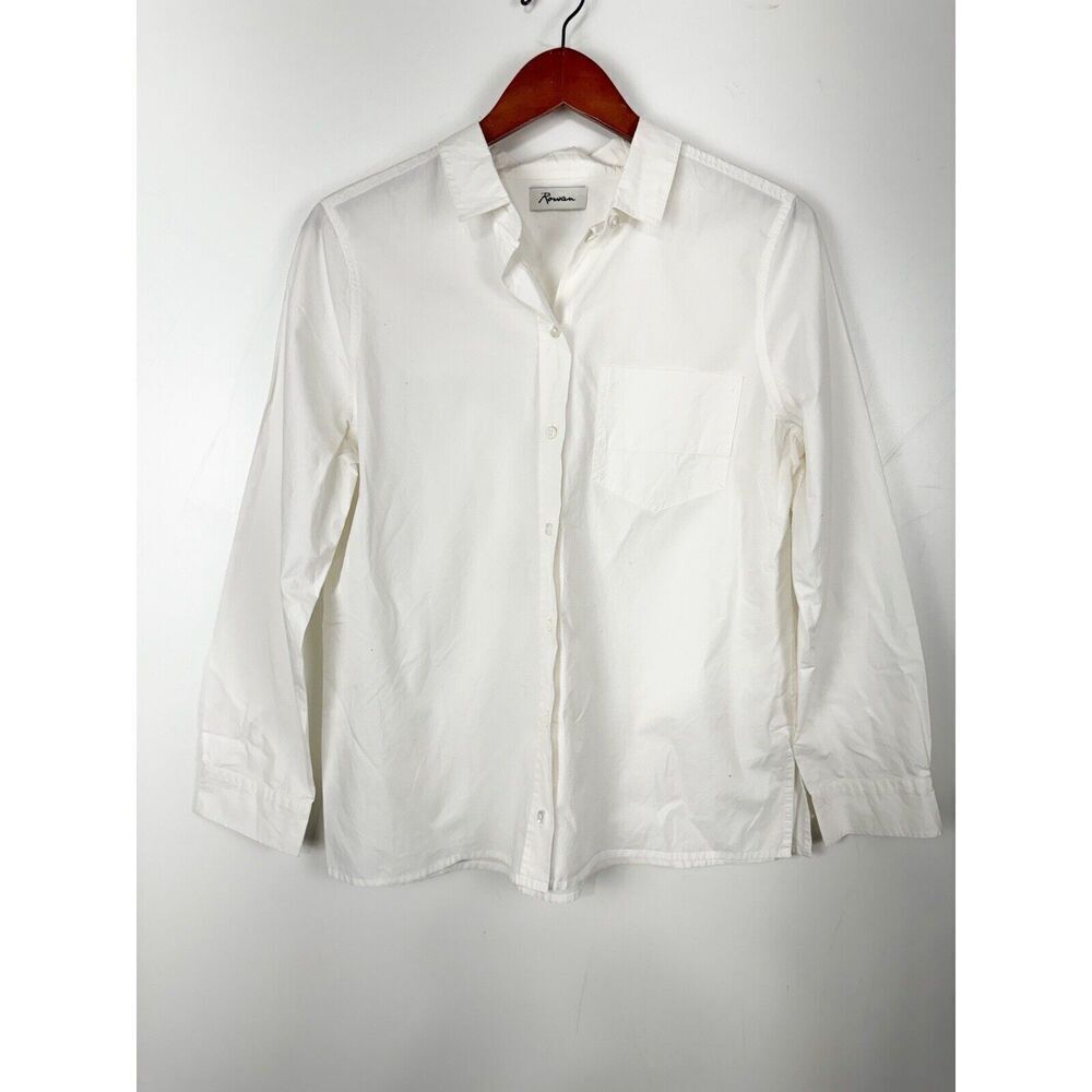 White Button-Down Shirt - Classic Women's Shirt